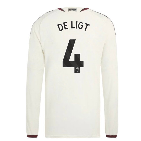 2026-2027 Man Utd Player Version Long Sleeve Third Shirt (De Ligt 4) — Buy Online