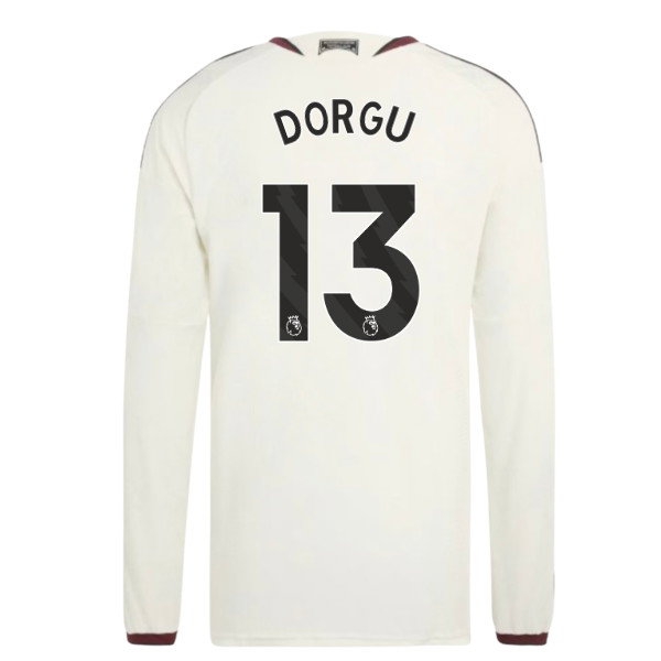 2026-2027 Man Utd Player Version Long Sleeve Third Shirt (Dorgu 13) — Buy Online