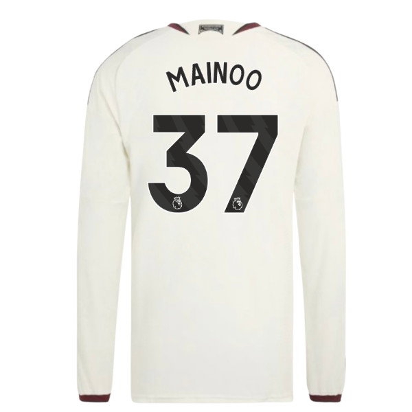 2026-2027 Man Utd Player Version Long Sleeve Third Shirt (Mainoo 37) — Buy Online