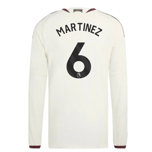 2026-2027 Man Utd Player Version Long Sleeve Third Shirt (Martinez 6) — Shop Online