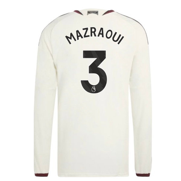 2026-2027 Man Utd Player Version Long Sleeve Third Shirt (Mazraoui 3) — Shop Now