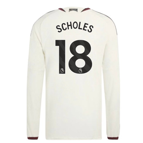 2026-2027 Man Utd Player Version Long Sleeve Third Shirt (Scholes 18) — Shop Now
