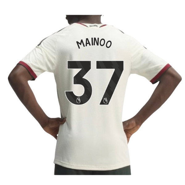 2026-2027 Man Utd Player Version Third Shirt (Mainoo 37) — Buy Online
