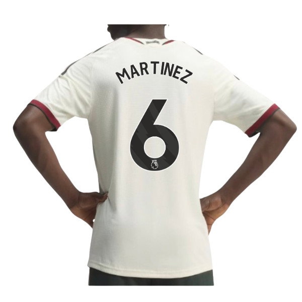 2026-2027 Man Utd Player Version Third Shirt (Martinez 6) — Shop Online