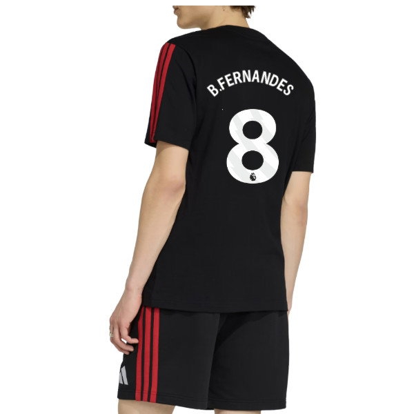 2026-2027 Man Utd DNA Tee (Black) (B.Fernandes 8) — Shop Online