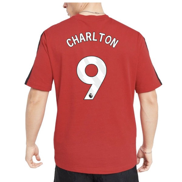 2026-2027 Man Utd DNA Tee (Red) (Charlton 9) — Buy Online