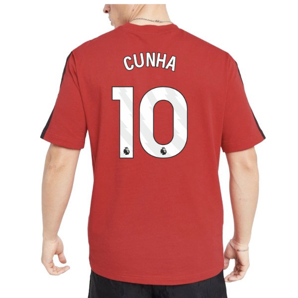 2026-2027 Man Utd DNA Tee (Red) (Cunha 10) — Shop Now