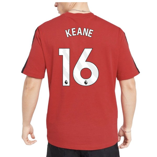 2026-2027 Man Utd DNA Tee (Red) (Keane 16) — Shop Now
