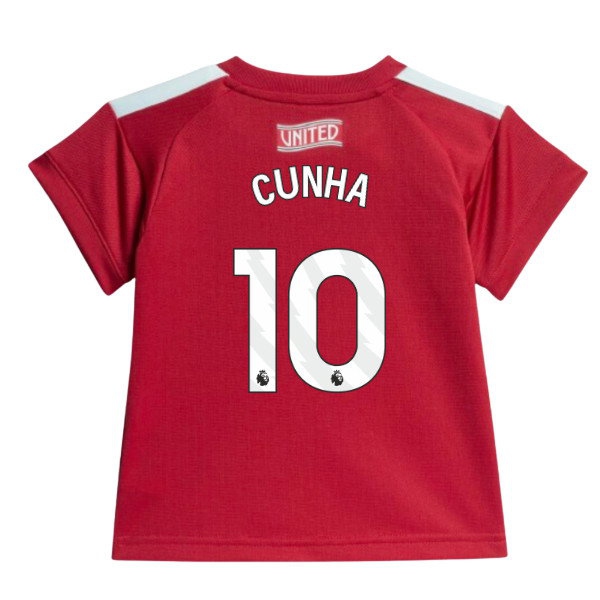 2026-2027 Man Utd Home Baby Kit (Cunha 10) — Shop Online