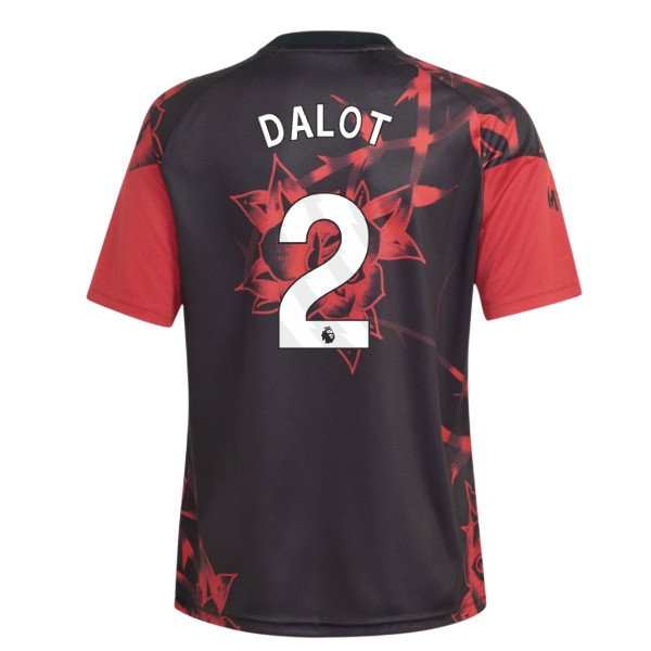 2026-2027 Man Utd Home Pre-Match Shirt (Red) - Kids (Dalot 2) — Buy Now