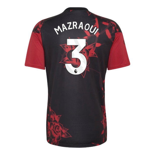 2026-2027 Man Utd Home Pre-Match Shirt (Red) (Mazraoui 3) — Shop Now