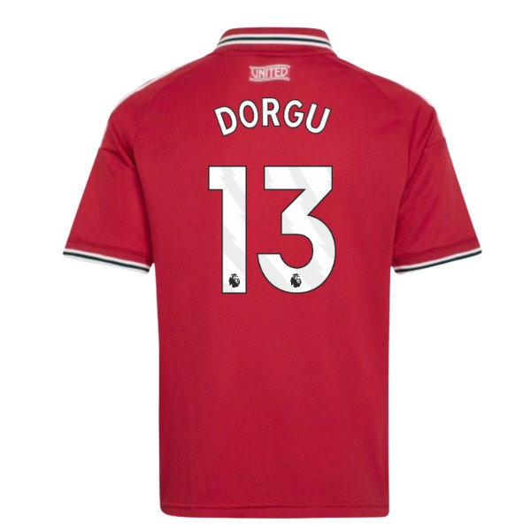 2026-2027 Man Utd Home Shirt (Kids) (Dorgu 13) — Shop Online