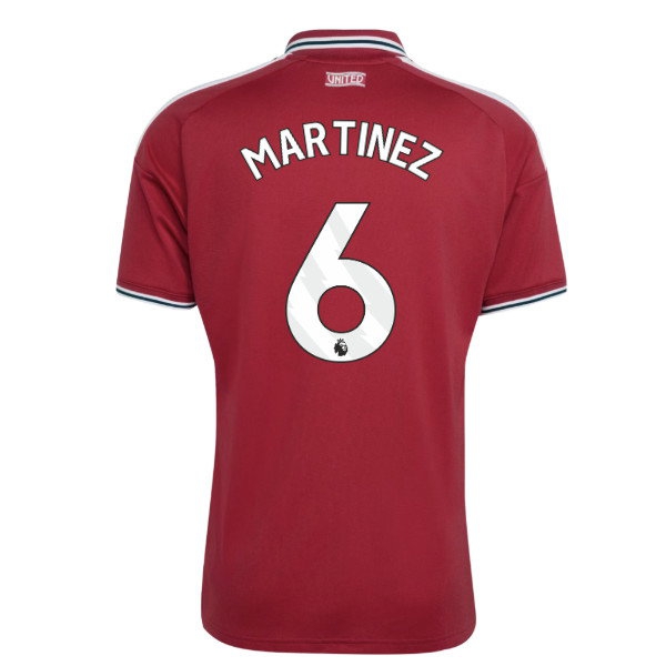 2026-2027 Man Utd Home Shirt (Martinez 6) — Shop Now