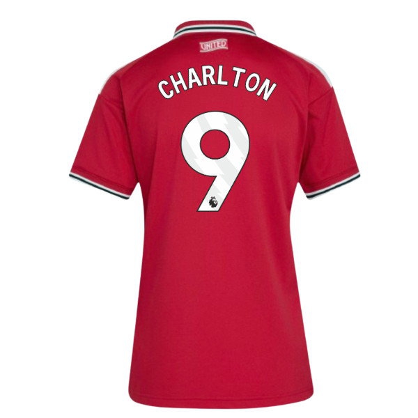2026-2027 Man Utd Home Shirt (Womens) (Charlton 9) — Buy Now