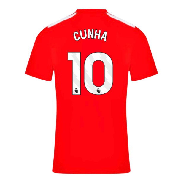 2026-2027 Man Utd Home SUPPORTER Shirt (Cunha 10) — Buy Online