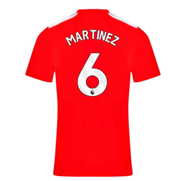 2026-2027 Man Utd Home SUPPORTER Shirt (Martinez 6) — Shop Now