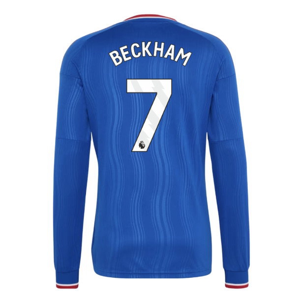 2026-2027 Man Utd Long Sleeve Away Shirt (Beckham 7) — Shop Online