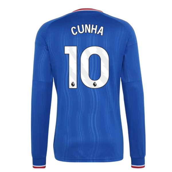 2026-2027 Man Utd Long Sleeve Away Shirt (Cunha 10) — Buy Now