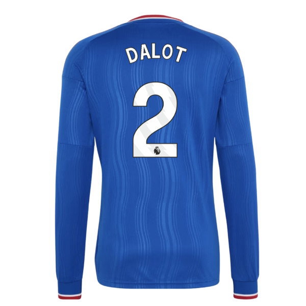 2026-2027 Man Utd Long Sleeve Away Shirt (Dalot 2) — Shop Now