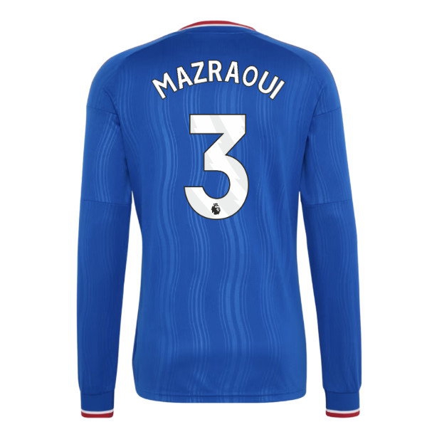 2026-2027 Man Utd Long Sleeve Away Shirt (Mazraoui 3) — Shop Online