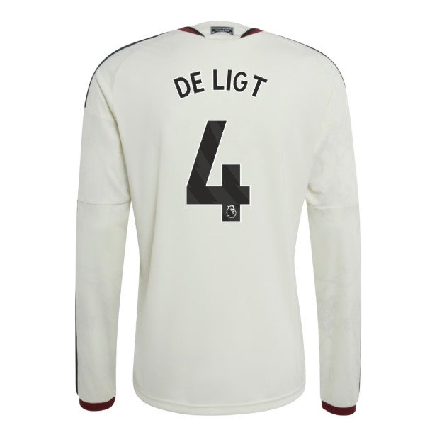 2026-2027 Man Utd Long Sleeve Third Shirt (De Ligt 4) — Buy Now