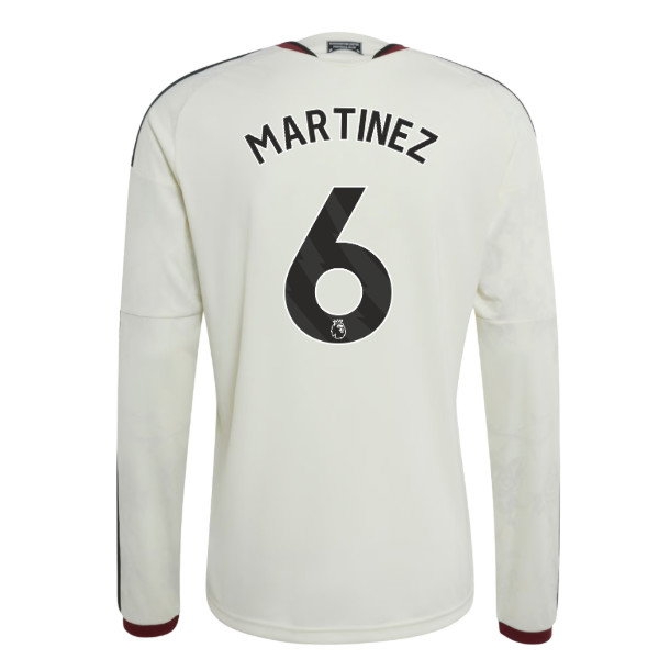 2026-2027 Man Utd Long Sleeve Third Shirt (Martinez 6) — Shop Online
