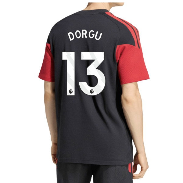 2026-2027 Man Utd Tiro Training Tee (Black) (Dorgu 13) — Buy Now