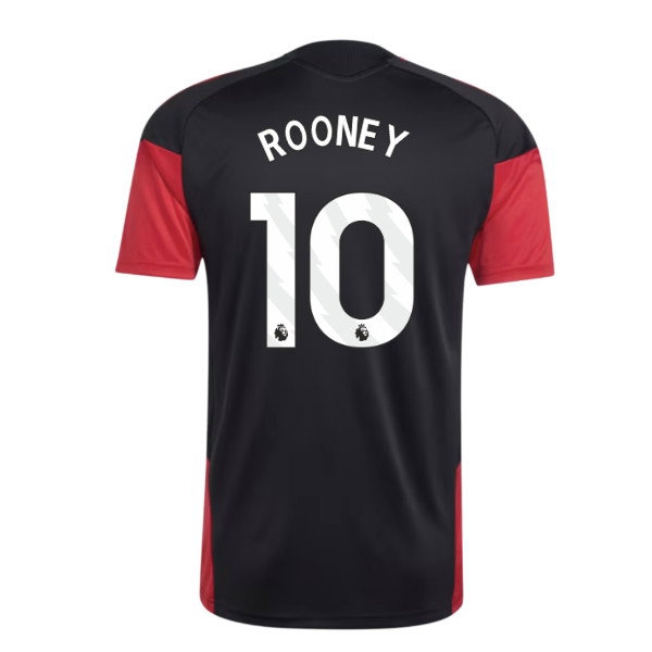 2026-2027 Man Utd Training Jersey (Black) (Rooney 10) — Shop Now
