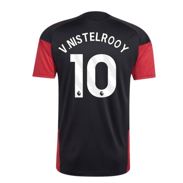 2026-2027 Man Utd Training Jersey (Black) (V.Nistelrooy 10) — Shop Now