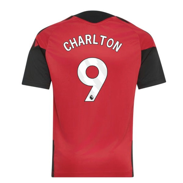 2026-2027 Man Utd Training Jersey (Red) - Kids (Charlton 9) — Buy Online