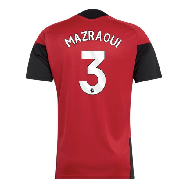 2026-2027 Man Utd Training Jersey (Red) (Mazraoui 3) — Buy Online