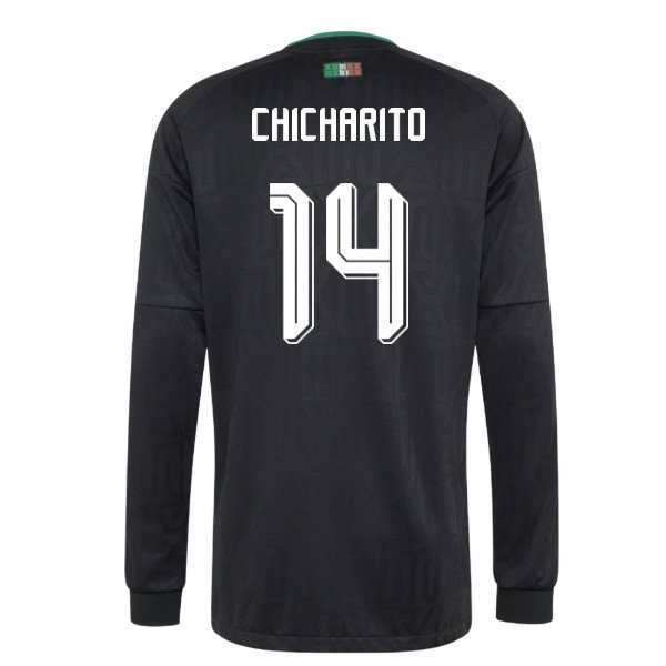 2026-2027 Mexico Player Version Long Sleeves Third Shirt (Chicharito 14) — Shop Online