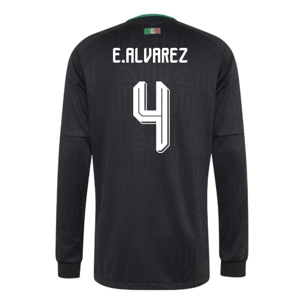 2026-2027 Mexico Player Version Long Sleeves Third Shirt (E.Alvarez 4) — Shop Now