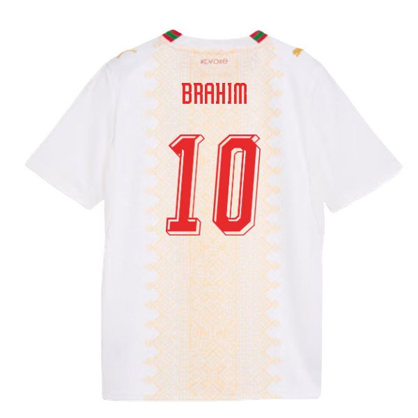 2026-2027 Morocco Away Shirt (Kids) (Brahim 10) — Shop Online
