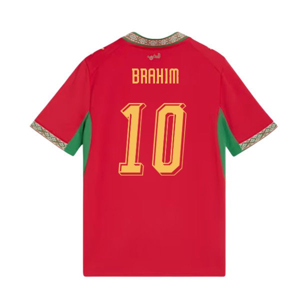 2026-2027 Morocco Home Shirt (Kids) (Brahim 10) — Buy Now
