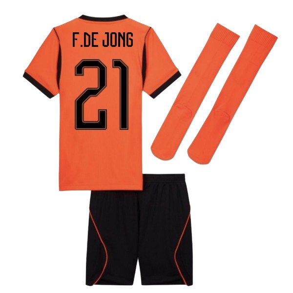 2026-2027 Netherlands Home Mini Kit (F.De Jong 21) — Shop Online