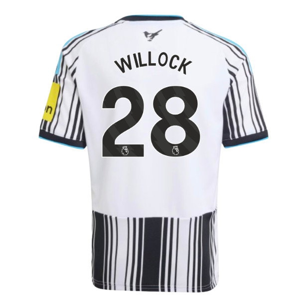 2026-2027 Newcastle Home Shirt (Kids) (Willock 28) — Buy Now