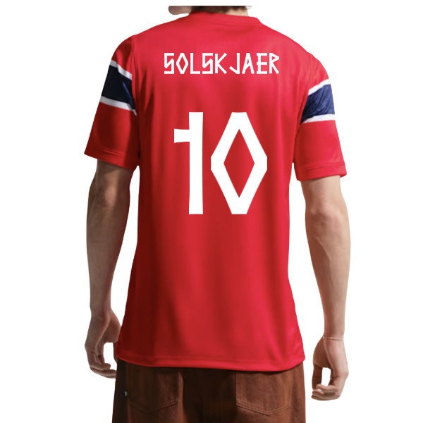 2026-2027 Norway Home Shirt (Solskjaer 10) — Shop Online