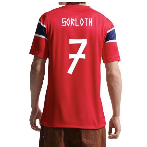 2026-2027 Norway Home Shirt (Sorloth 7) — Shop Online