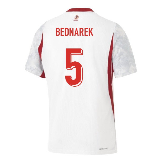 2026-2027 Poland Player Version Home Shirt (Bednarek 5) — Buy Online