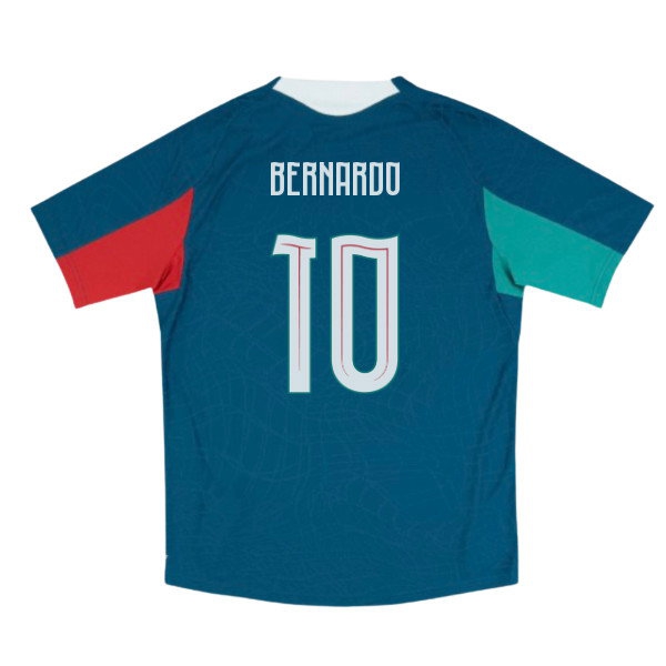 2026-2027 Portugal Training Jersey Pro (Ocean Tropic) (Bernardo 10) — Buy Now