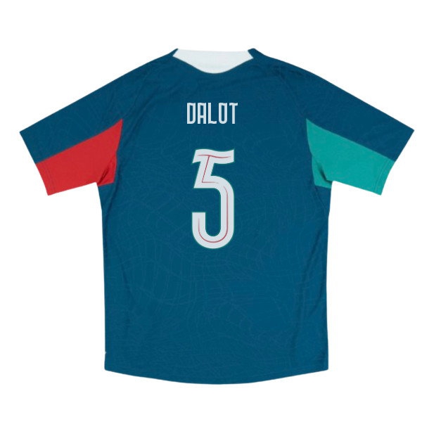 2026-2027 Portugal Training Jersey Pro (Ocean Tropic) (Dalot 5) — Shop Now