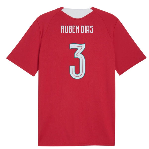 2026-2027 Portugal Training Jersey (Red) (Ruben Dias 3) — Shop Now