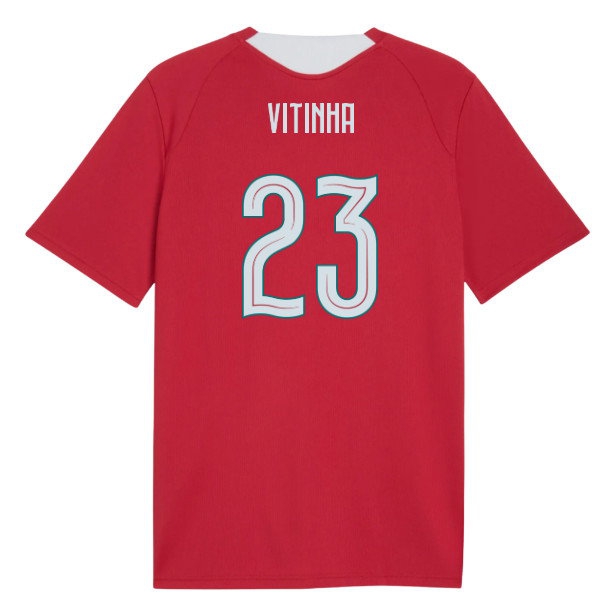 2026-2027 Portugal Training Jersey (Red) (Vitinha 23) — Buy Now