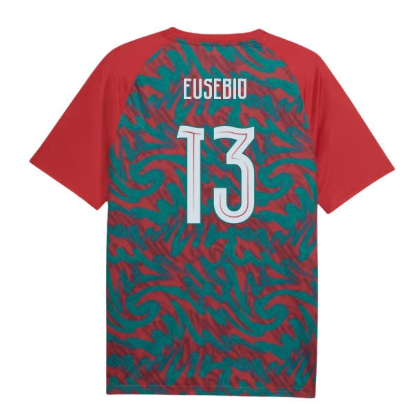 2026-2027 Portugal Warm Up Jersey (Red) (Eusebio 13) — Shop Now