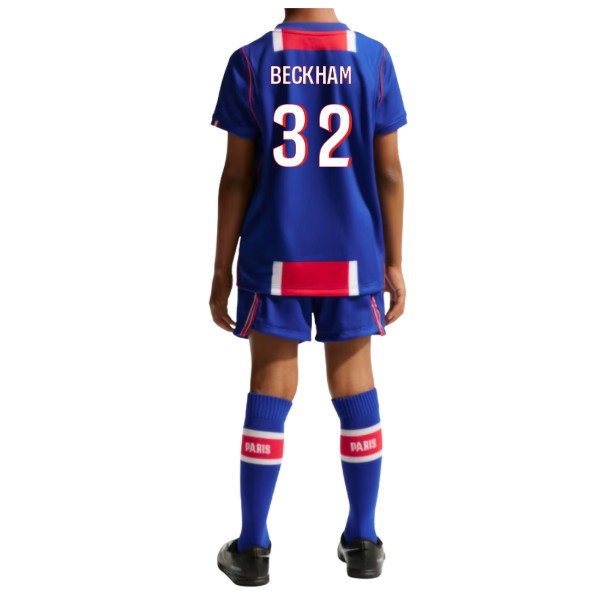 2026-2027 PSG Home Little Boys Mini Kit (Beckham 32) — Buy Online