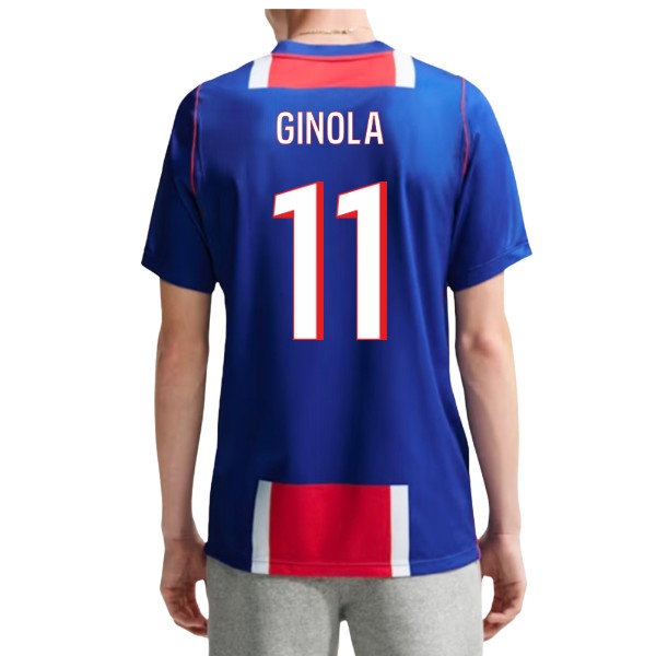 2026-2027 PSG Paris Saint Germain Home Shirt (Ginola 11) — Shop Online