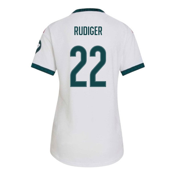 2026-2027 Real Madrid Player Version Home Shirt (Womens) (Rudiger 22) — Buy Now
