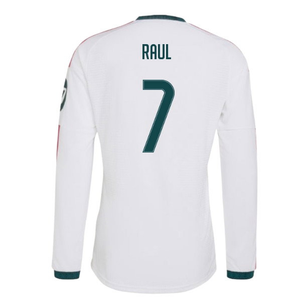 2026-2027 Real Madrid Player Version Long Sleeve Home Shirt (Raul 7) — Shop Online