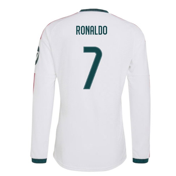 2026-2027 Real Madrid Player Version Long Sleeve Home Shirt (Ronaldo 7) — Buy Online